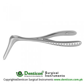 Cottle Nasal Speculum Fig. 1 - With Screw Fixation Stainless Steel, 13.5 cm - 5 1/4" Blade Length 35 mm 